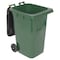 Vestil 64 Gal Poly Trash Can, Green TH-64-GRN - alternate 2